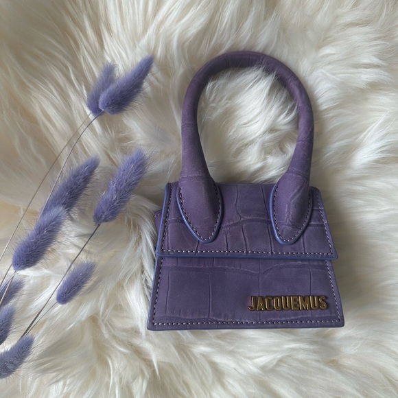 SOLD Jacquemus Le Chiquito Croc Embossed - Picture 8 of 13